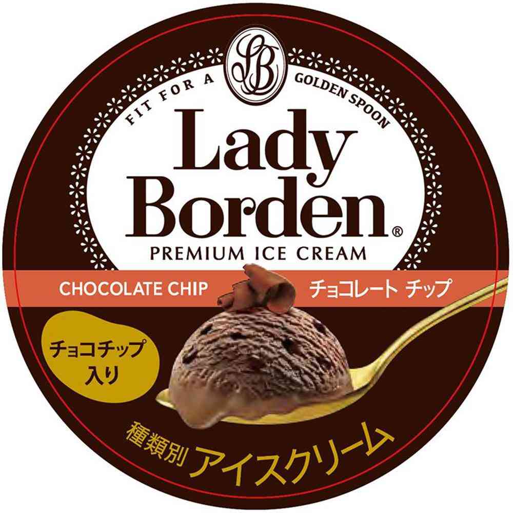 Lotte Lady Borden Mini Cup Chocolate Chip 120ml x 36