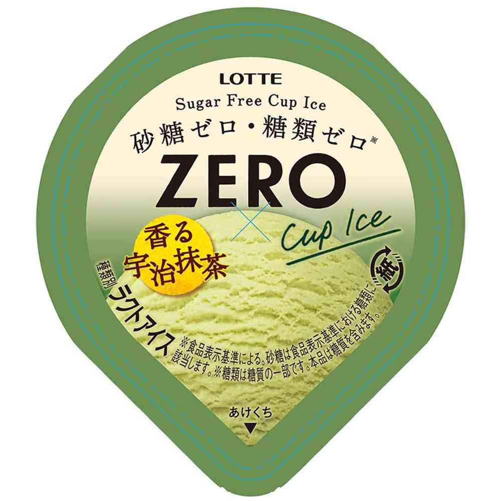 Lotte ZERO Mini Cup Uji Matcha 120ml x 24