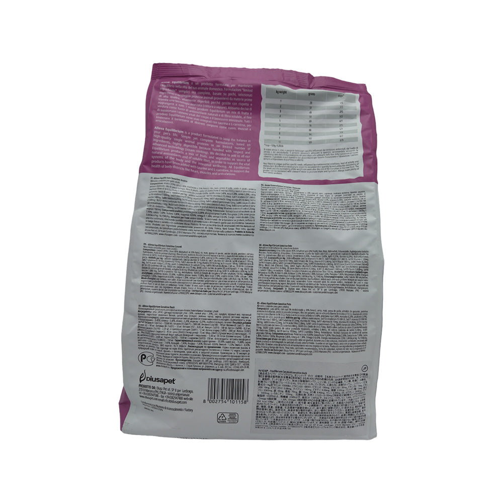Diusapet Aleva Equilibrium Sensitive Duck for Adult Cats 1500g