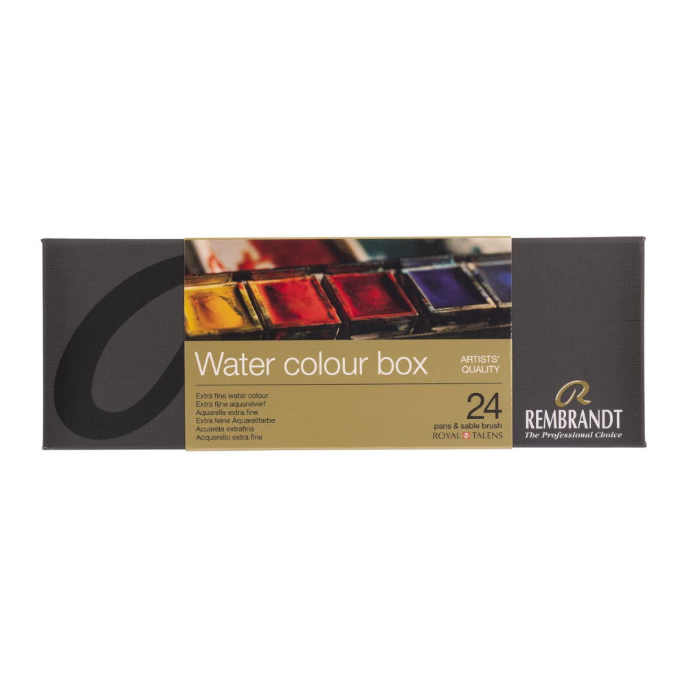 Rembrandt Solid Watercolor Paint 24 Color Set T0583-8625