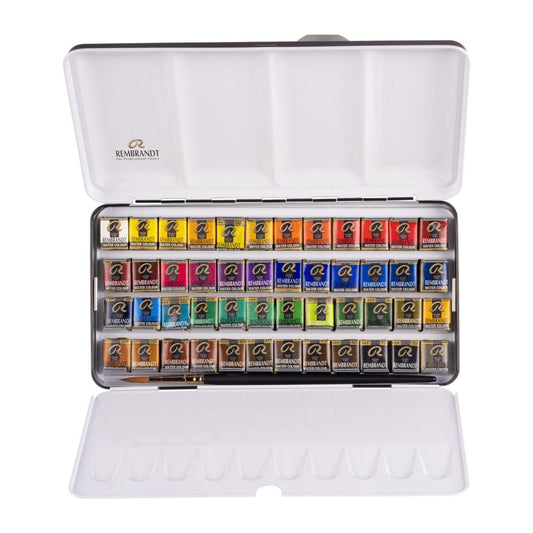 Rembrandt Solid Watercolor Paint 48 Color Set T0583-8648