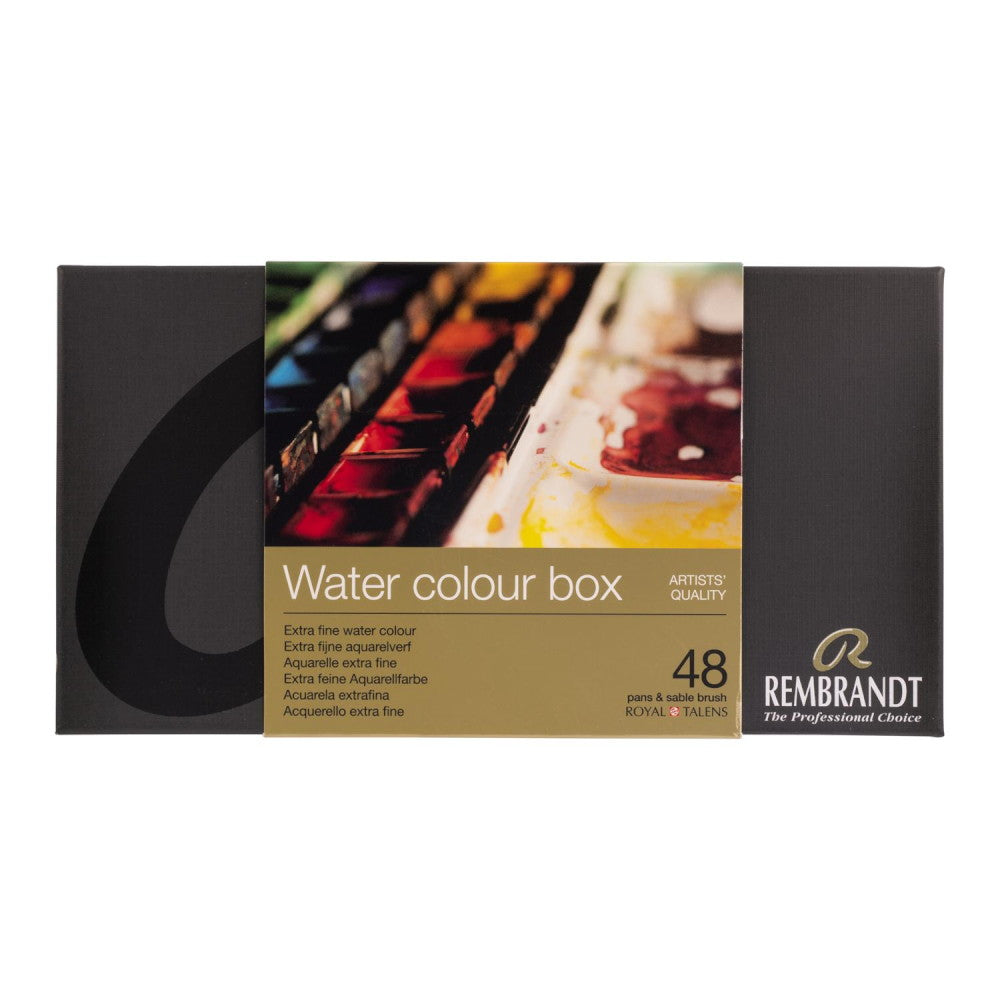 Rembrandt Solid Watercolor Paint 48 Color Set T0583-8648