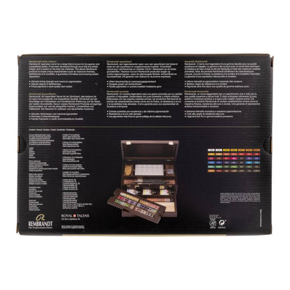 Rembrandt Solid Watercolor Master Box 42 Color Set