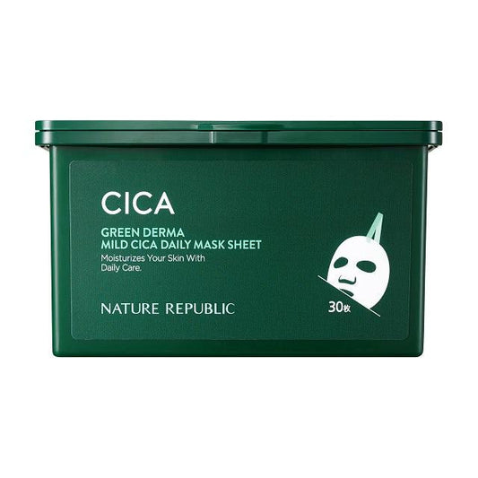 Nature Republic CICA Daily Sheet Mask (30 Sheets)