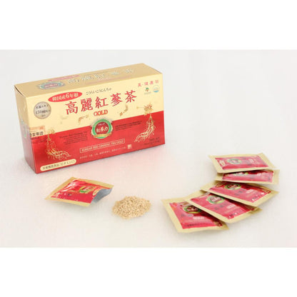 Korean Red Ginseng Tea Gold 30 Packs