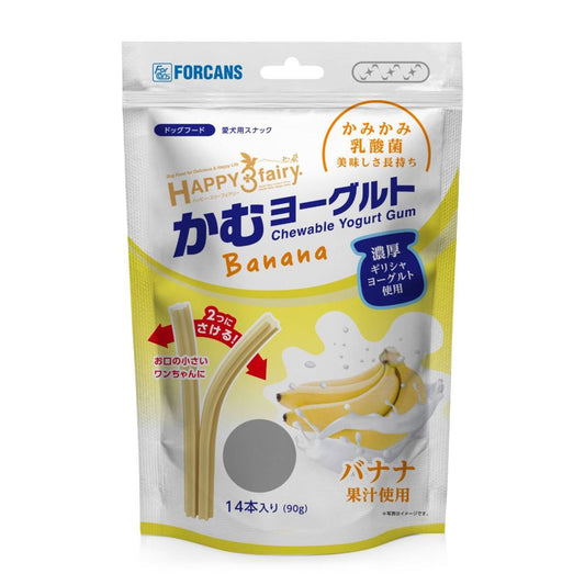 Chew Yogurt Banana 14 Pieces / 90g