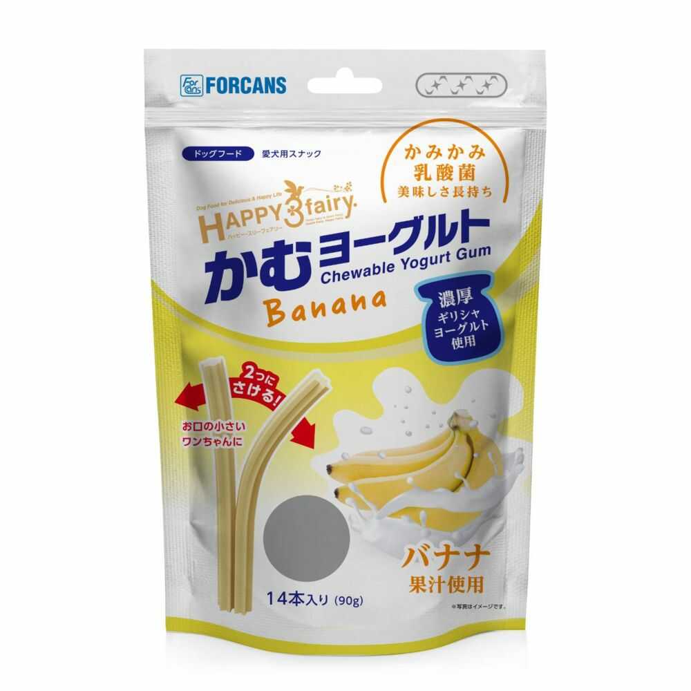Chew Yogurt Banana 14 Pieces / 90g