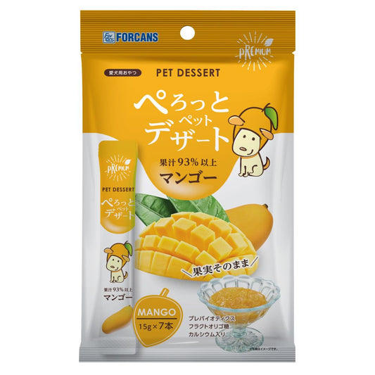 Perotto Pet Dessert Mango 105g (15g x 7 Packs)