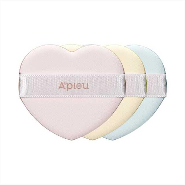 Missha Apieu Heart Puff 3 Pieces