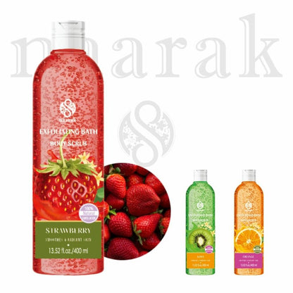 NARAC E Bath Body Scrub Strawberry