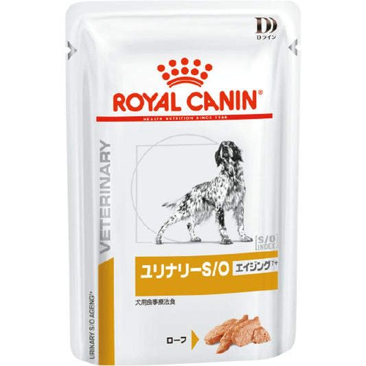 Dog Urinary S/O + Aging 7+ Pouch 85g x 12 x 2