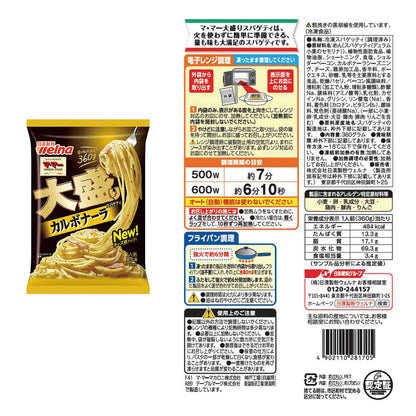 Nissin Large Serving Spaghetti Comparison Set 5 Types
